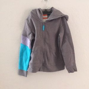 Girls 5t Zip Up Sweater